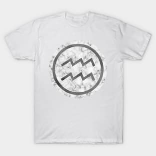 Marble Zodiac - Aquarius T-Shirt